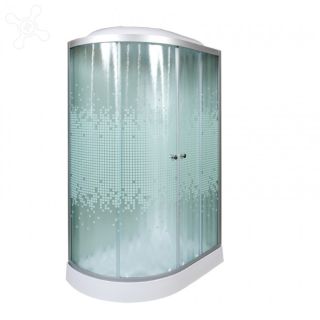 Душевая кабина Deto L 902 R с электрикой  120х80х215 см